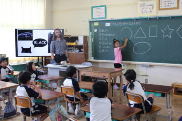 ２年  アメリカからの体験入学