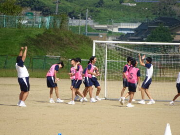 ９年 体育「サッカー」