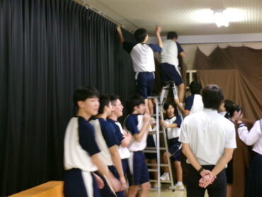 学習発表会準備