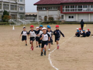 １、２年 ランニング記録会