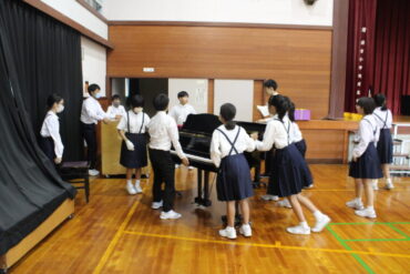 学習発表会予行①