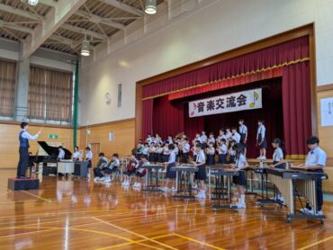 ４、５年 音楽交流会