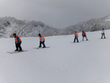 ５、６先生 スキー学習③