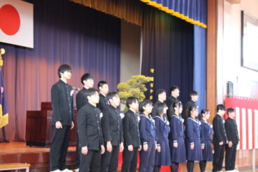 第６回卒業証書授与式②