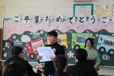 第６回卒業証書授与式③